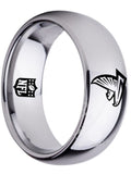 Atlanta Falcons Ring Falcons logo ring Wedding Band Silver Ring #falcons #atl #nfl