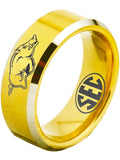 Arkansas Razorbacks Ring Gold Ring Tungsten Ring #arkansas #razorbacks