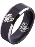 Jacksonville Jaguars Ring Black Ring Tungsten Ring #jags