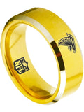 Atlanta Falcons Ring Falcons logo ring Wedding Band Gold Ring #falcons #atl #nfl