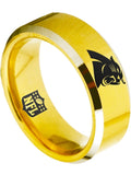 Carolina Panthers Ring Panthers Logo Gold Ring #panthers