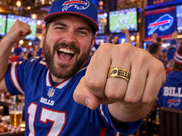 Buffalo Bills Ring | Gold Ring | Customizable