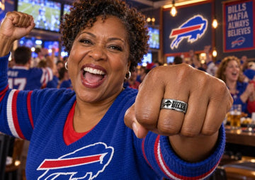 Buffalo Bills Ring | Silver Ring | Customizable