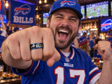 Buffalo Bills Ring | Black & Blue Ring | Customizable