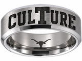 Texas Longhorns Ring | Matte Silver Ring | CULTURE Ring