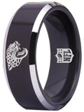 Jacksonville Jaguars Ring 8mm Black Tungsten Ring #jaguars