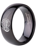 LA Clippers Ring 8mm Black Tungsten Ring #clippers