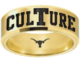 Texas Longhorns Ring | Matte Gold Ring | UT CULTURE Ring