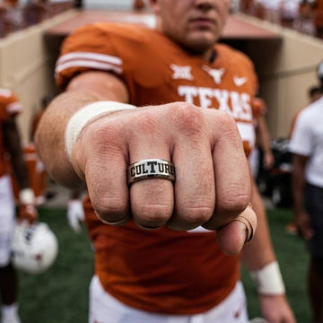Texas Longhorns Ring | Matte Silver Ring | CULTURE Ring