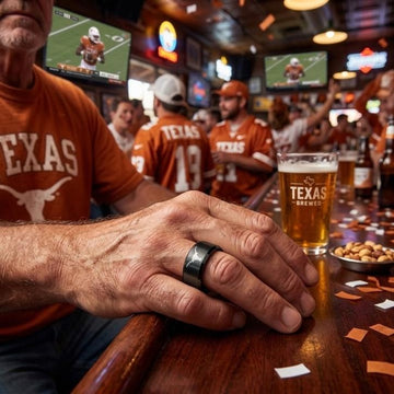 Texas Longhorns Ring | Matte Black | UT Culture RIng