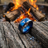 Texas Longhorns Ring | Blue & Silver Ring | Customizable