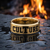 Texas Longhorns Ring | Matte Gold Ring | UT CULTURE Ring