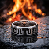 Texas Longhorns Ring | Matte Silver Ring | CULTURE Ring