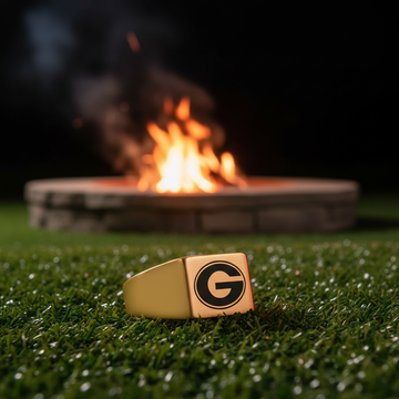 Georgia Bulldogs Ring Bulldogs Logo Ring Gold #uga #bulldogs